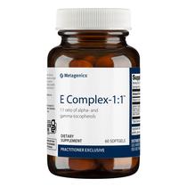 Suplemento Metagenics E Complex - Tocoferol 1:1 e vitamina E 60 cápsulas gelatinosas