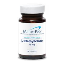 Suplemento MethylPro L-Metilfolato 15mg para mulheres e homens 60 cápsulas