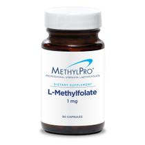 Suplemento MethylPro L-Metilfolato 1mg para mulheres e homens 90 cápsulas