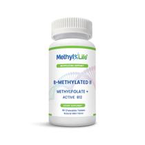 Suplemento Metil-Life B-Metilado II com folato 3,75 mg e B12 Suplemento Metil-Life B-Metilado II com folato 3,75 mg e B12