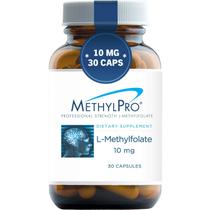 Suplemento MetilPro L-Metilfolato de 10 mg para suporte cerebral