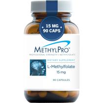 Suplemento MetilPro L-Metilfolato de 15 mg para suporte cerebral