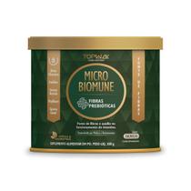 Suplemento microbiomune para intestino fibras 200g topway com vitaminas sabor baunilha