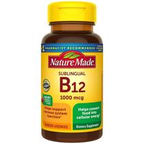 Suplemento Micropastilhas Nature Made B-12 1000mcg 50ea x2 Suplemento Micropastilhas Nature Made B-12 1000mcg 50ea x2