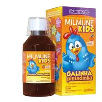 Suplemento Milmune Kids 120ml Galinha Pintadinha Ecofitus