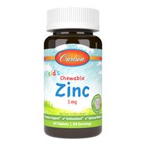 Suplemento mineral Carlson Kid's Chewable Zinc 5 mg 84 comprimidos