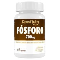 Suplemento Mineral De Fósforo 580mg 60 Cáps - ApisNutri