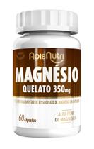 Suplemento Mineral de Magnésio 350mg 60 Cáps. Apisnutri - SV