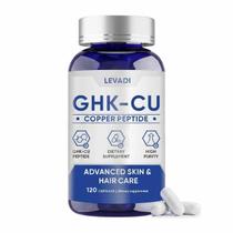 Suplemento Mineral LEVADI GHK-Cu Peptídeo de Cobre 120 Cápsulas Suplemento Mineral LEVADI GHK-Cu Peptídeo de Cobre 120 Cápsulas