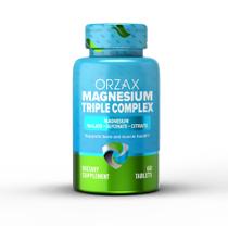 Suplemento mineral ORZAX Magnesium Triple Complex 200 mg 60 comprimidos