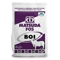 Suplemento Mineral Para Bovinos e Gado de Corte Engorda Fós Boi Matsuda