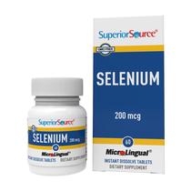 Suplemento mineral Superior Source Selenium 200 mcg 60 comprimidos