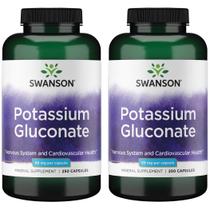 Suplemento Mineral Swanson Gluconato de Potássio 250 Cápsulas Suplemento Mineral Swanson Gluconato de Potássio 250 Cápsulas