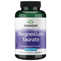 Suplemento mineral Swanson Magnesium Taurate 100mg 120 comprimidos