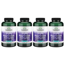 Suplemento mineral Swanson Triple Magnesium Complex 400mg Suplemento mineral Swanson Triple Magnesium Complex 400mg