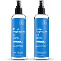 Suplemento mineral Zen Routine em spray de óleo de magnésio 2x355ml
