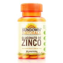Suplemento Mineral Zinco 7mg Sundown Prevenção Doenças Crônicas 90 Comprimidos - Sundown Naturals