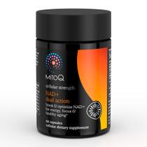 Suplemento MitoQ NAD+ Ação Dupla 60 Cápsulas