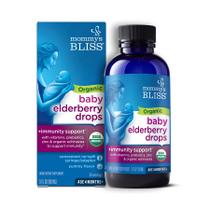 Suplemento Mommy's Bliss Organic Baby Elderberry Drops 90mL Suplemento Mommy's Bliss Organic Baby Elderberry Drops 90mL