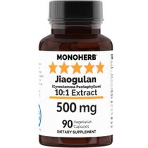 Suplemento MONOHERB Jiaogulan Extract 500 mg 90 cápsulas vegetais