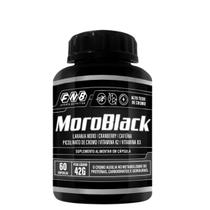 Suplemento MoroBlack FNB 60 Cápsulas com Laranja Moro, Cromo, Cafeína e Cranberry Metabolismo e Energia