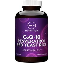 Suplemento MRM Nutrition CoQ-10 Resveratrol Red Levedura de Arroz Suplemento MRM Nutrition CoQ-10 Resveratrol Red Levedura de Arroz