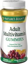 Suplemento Multivitamínico 75 Gomas para Adultos Nature's Bounty Suplemento Multivitamínico 75 Gomas para Adultos Nature's Bounty