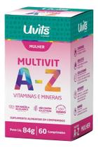 Suplemento Multivitamínico A Z Mulher Uvits 60 Cápsulas