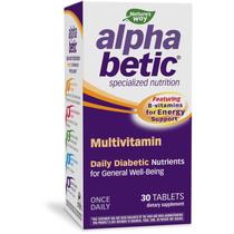Suplemento Multivitamínico Alfa Bético para Diabéticos Nature's Way 30 comprimidos Suplemento Multivitamínico Alfa Bético para Diabéticos Nature's Way 30 comprimidos