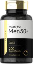 Suplemento multivitamínico Carlyle para homens com mais de 50 anos 200 comprimidos