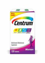 Suplemento Multivitamínico Centrum para mulheres 120 comprimidos Suplemento Multivitamínico Centrum para mulheres 120 comprimidos