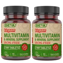 Suplemento Multivitamínico Deva Tiny Tablets Vegan - 90 Comprimidos