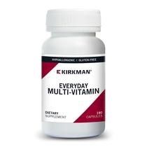 Suplemento multivitamínico diário Kirkman 180 cápsulas Suplemento multivitamínico diário Kirkman 180 cápsulas