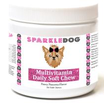 Suplemento multivitamínico diário SparkleDog para cães 60 mastigáveis