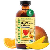 Suplemento Multivitamínico e Mineral Líquido ChildLife - 240ml