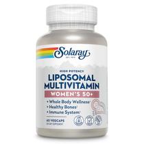 Suplemento multivitamínico lipossomal SOLARAY para mulheres com mais de 50 a 60 cápsulas vegetais