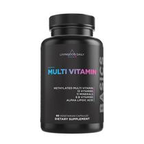 Suplemento multivitamínico metilado diário Livingood 60 cápsulas