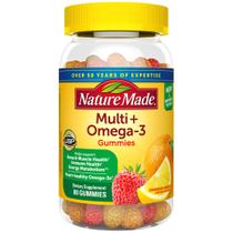 Suplemento Multivitamínico Nature Made + Ômega-3 - 80 Gomas
