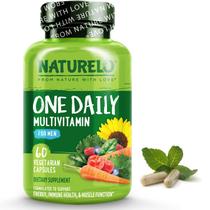 Suplemento Multivitamínico Naturelo One Daily para Homens - 60 Cápsulas