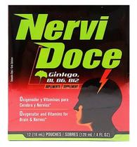 Suplemento Multivitamínico Nervidoce 12 bolsas com Ginkgo Biloba Suplemento Multivitamínico Nervidoce 12 bolsas com Ginkgo Biloba