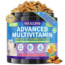 Suplemento Multivitamínico para Gatos WEALLIN Taurina 500 Mastigáveis Sabor Frango Suplemento Multivitamínico para Gatos WEALLIN Taurina 500 Mastigáveis Sabor Frango