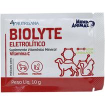 Suplemento Mundo Animal NutriSana Biolyte para Cães 10g - Caixa com 12 saches