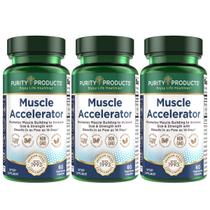 Suplemento Muscle Accelerator Purity Products - 650mg - 60 Cápsulas