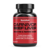 Suplemento MuscleMeds Carnivor Hígado de Res 180 Cápsulas Suplemento MuscleMeds Carnivor Hígado de Res 180 Cápsulas
