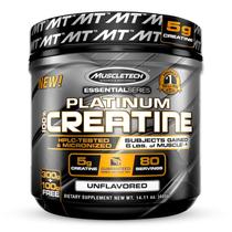 Suplemento MuscleTech Platinum Creatina Micronizada Pura 400g