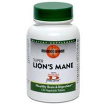 Suplemento Mushroom Wisdom Super Lion's Mane 120 comprimidos Suplemento Mushroom Wisdom Super Lion's Mane 120 comprimidos