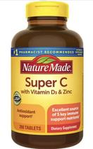 Suplemento Nalkot Super C com vitamina D3 e zinco 200 comprimidos