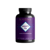 Suplemento NAOMI Mighty Mg Glicinato de Magnésio e Malato 360mg