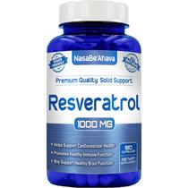 Suplemento NasaBeaHava Resveratrol 1000mg Vegan 90 cápsulas