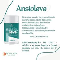 Suplemento Natural Ansioleve com 60 cápsulas - Dona Vita